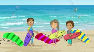 Unité 5, leçon 3 – À l'aventure ! Un kite-surf très spécial